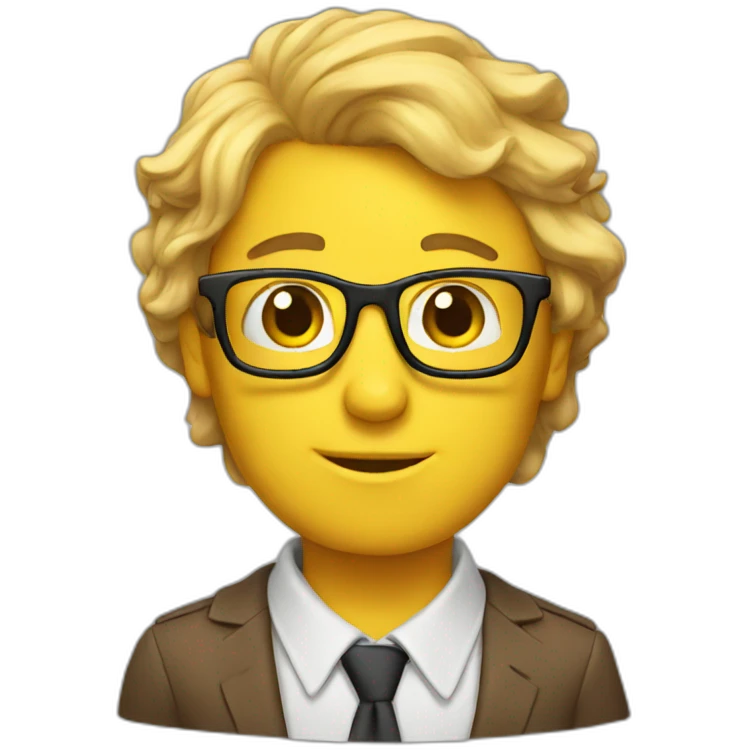 nerdy emoji
