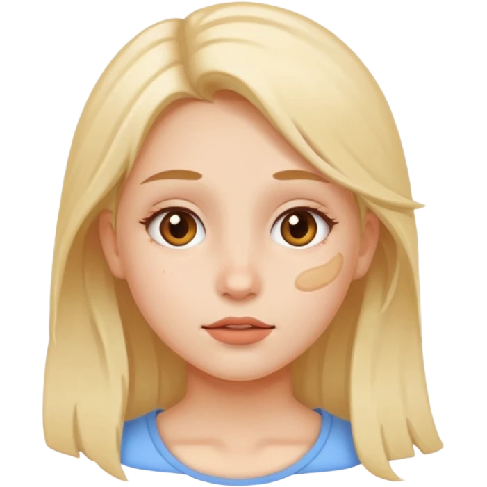 Girl cum on face emoji