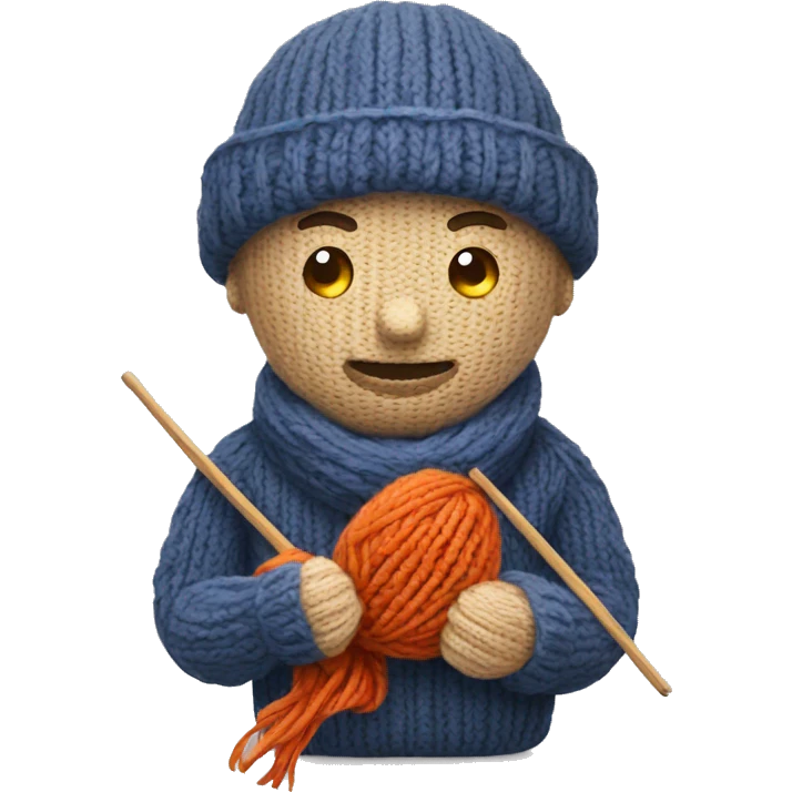knitting emoji