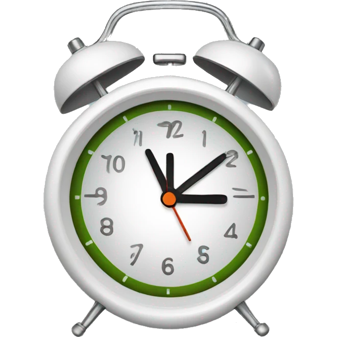 Alarm clock emoji
