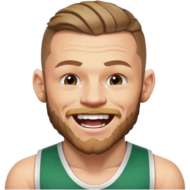 CONOR MCGREGOR LAUGHING emoji