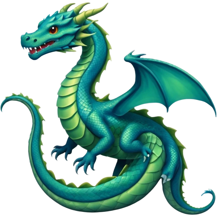 dragon in the sea emoji