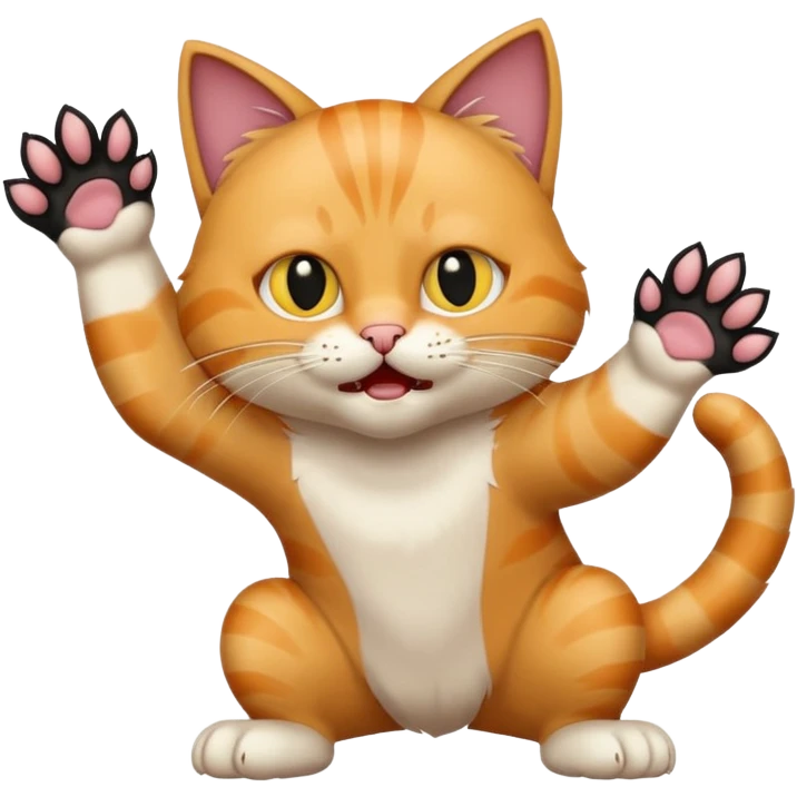 cat attack emoji