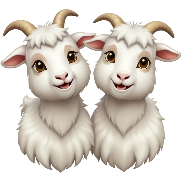 1000 tiny goats emoji