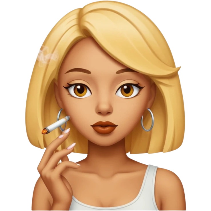 doja cat smoking emoji