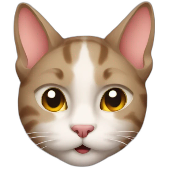 Drunk cat emoji