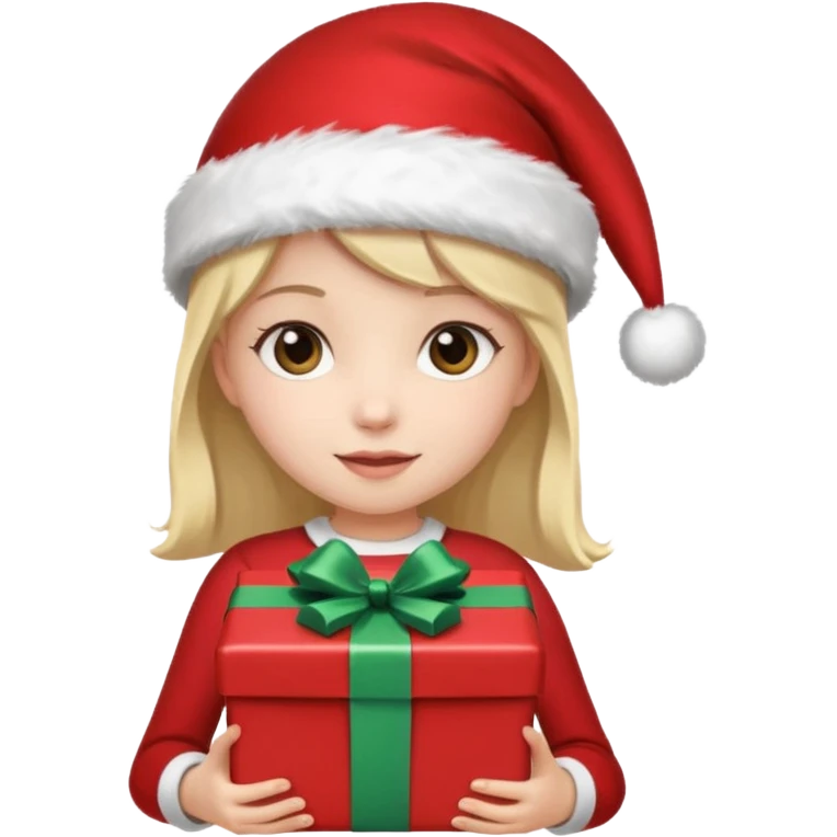 Christmas Girl emoji