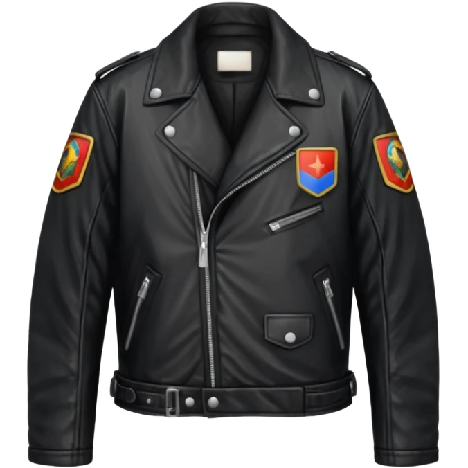 Russian underground fashion jacket emoji