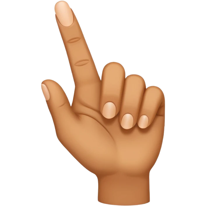 Finger pointing out  emoji