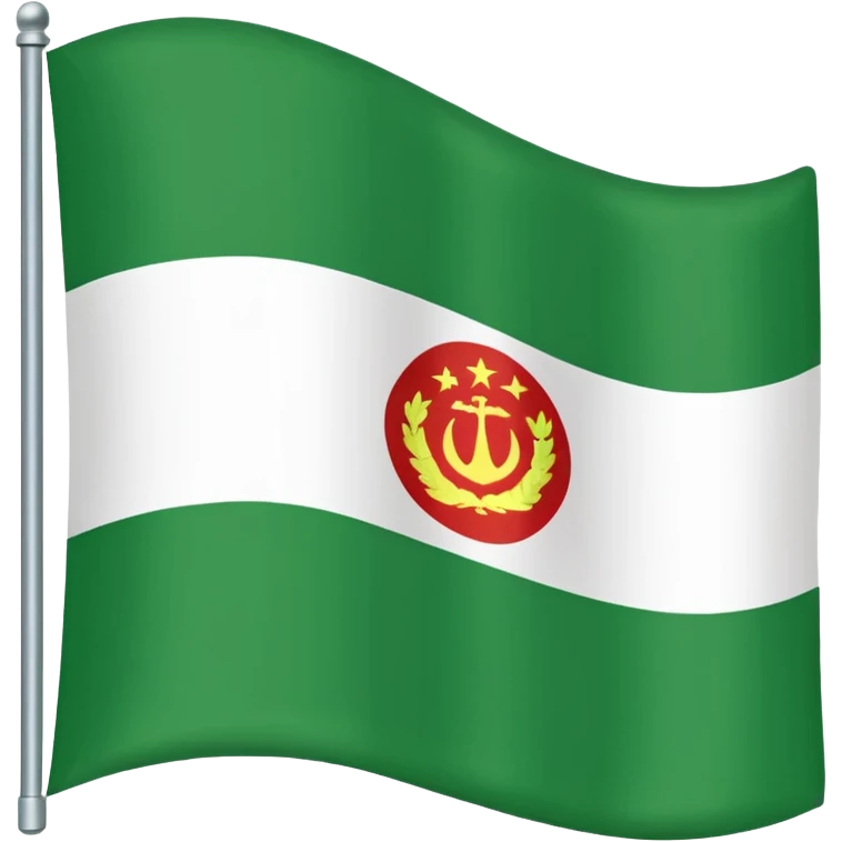 Just do a simple flag I want to put in my bio. Have u seen the panjshir flag do that it’s not in the emojis but make it exactly like the picture don’t add anything else. something on the middle search it up and make it in a shape of flag like the emojis no it’s goes like green on  emoji