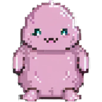 pink poo emoji