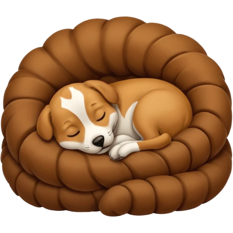 Doggy sleeping emoji