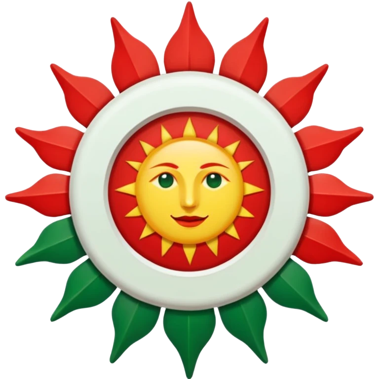 Kürdistan bayrağı emoji