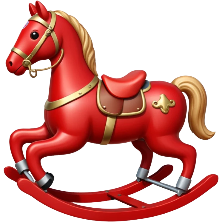 red Rocking Horse emoji