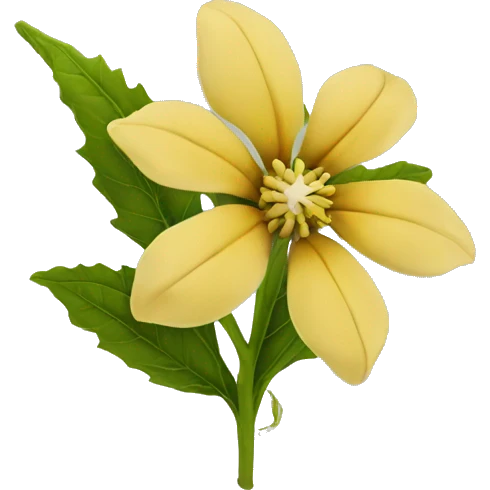 Tobacco flower emoji