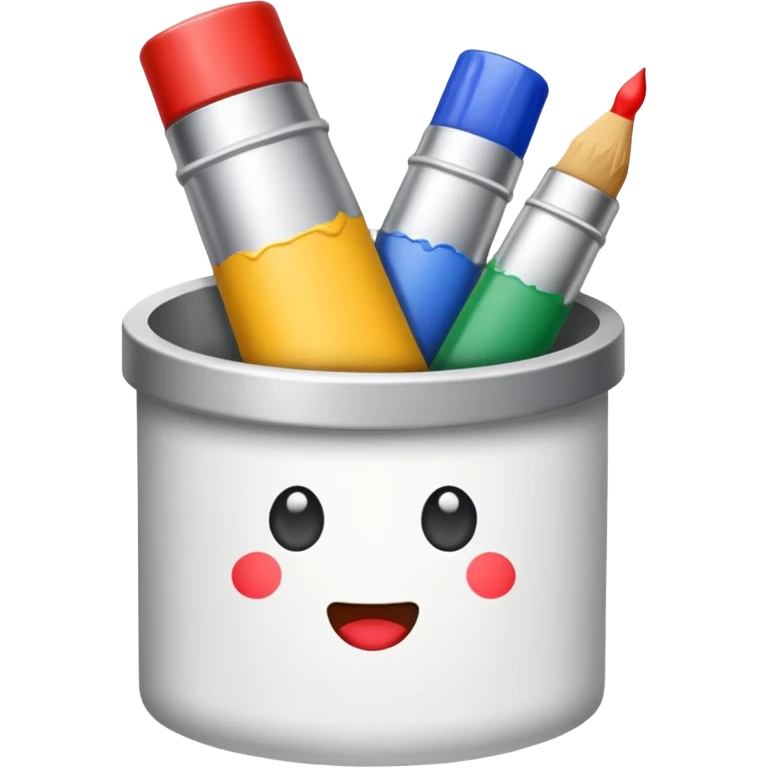 artist paint tubes emoji