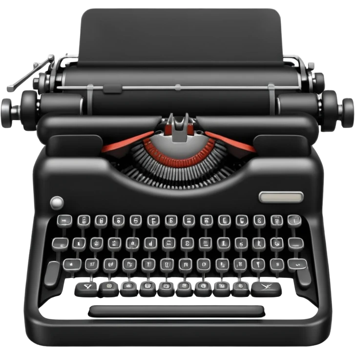 Typewriter emoji