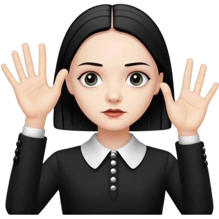 emoji hand Wednesday emoji