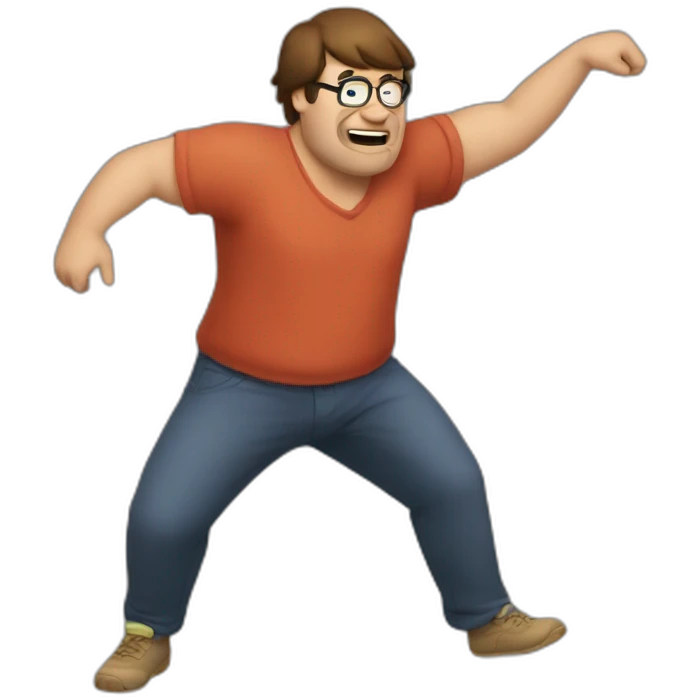 peter griffen dancing emoji