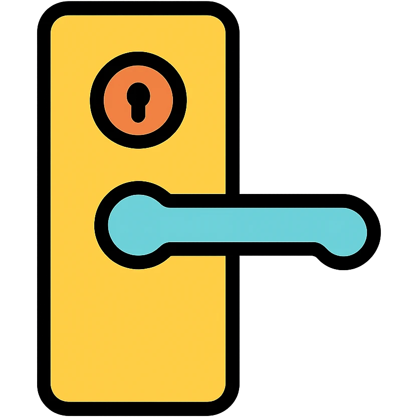 door lock emoji
