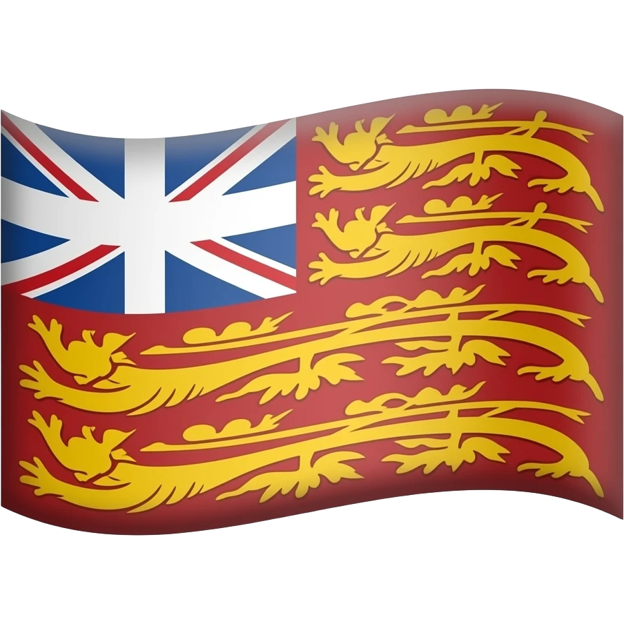 Le drapeau de la normandie emoji