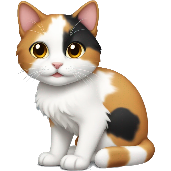 calico kitty emoji