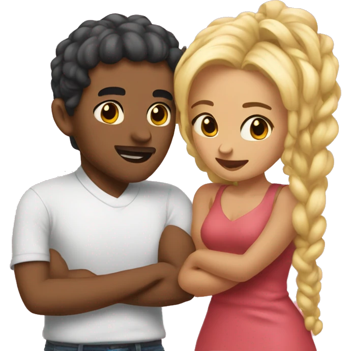 Lovey dovey  emoji