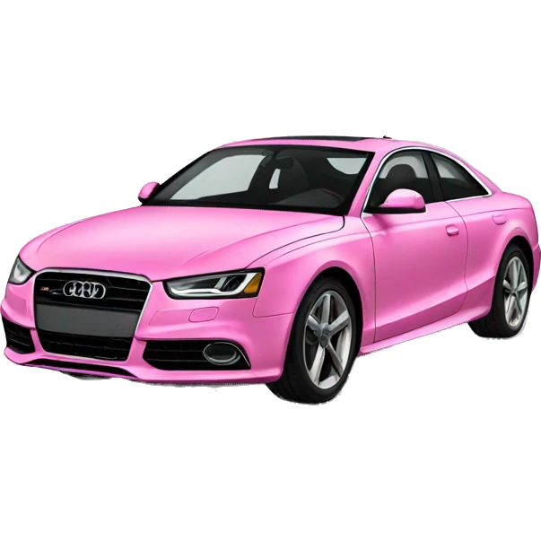 Audi pink emoji