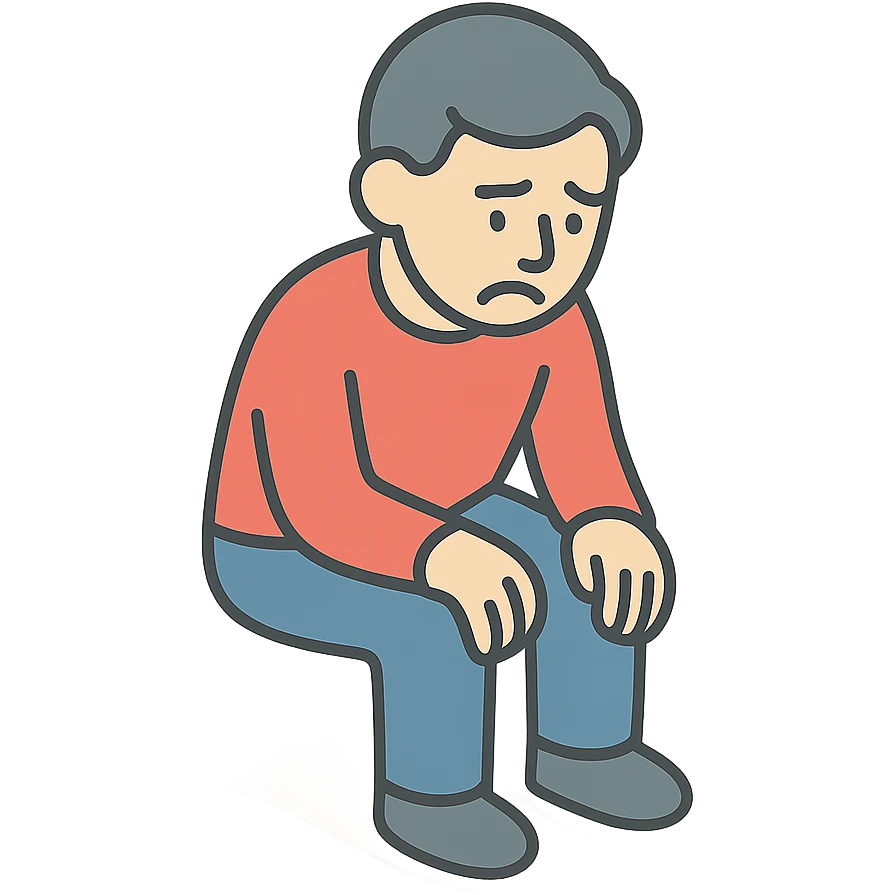 человек разачарованный emoji
