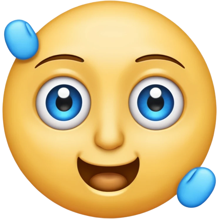 Eyes emoji with two fingers pointing in emoji