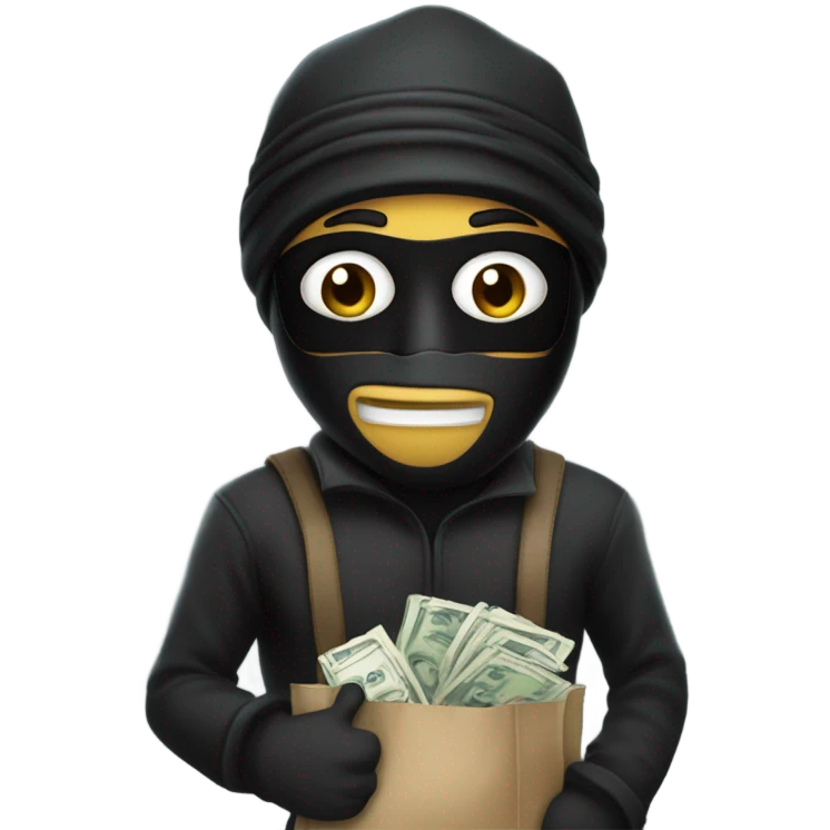 Robber emoji emoji
