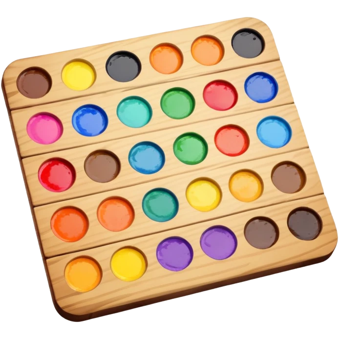 watercolor palette emoji