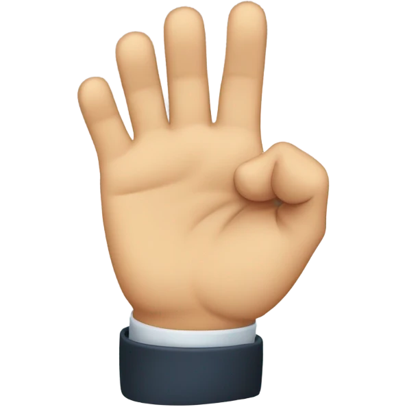 pointing, back of hand,  emoji