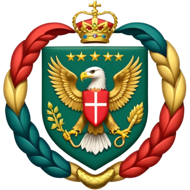 Escudo del heroico colegio militar de México emoji