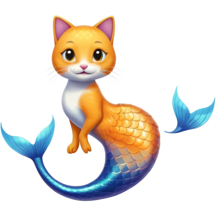 Mermaid Cat emoji