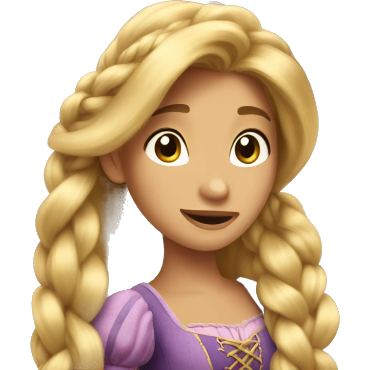 Rapunzel emoji