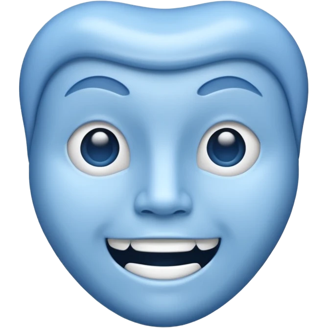 diş mavi  emoji