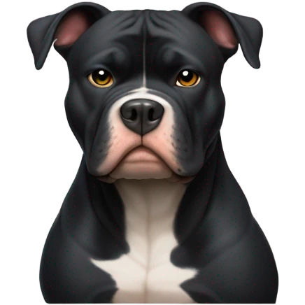 black american bully with blunt emoji