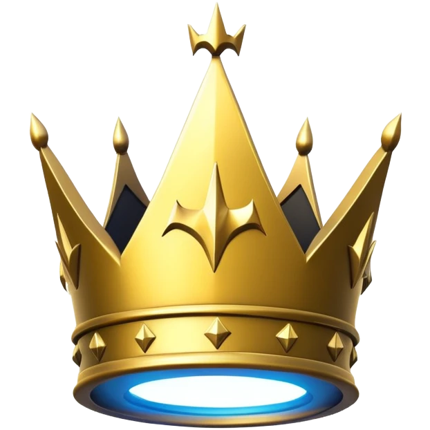 Fortnite victory royale crown signal projected in the sky, like Batman's bat signal but with the Fortnite crown emoji