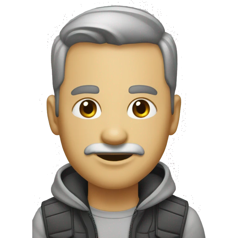 Бобер с лисицей обнимаются  emoji