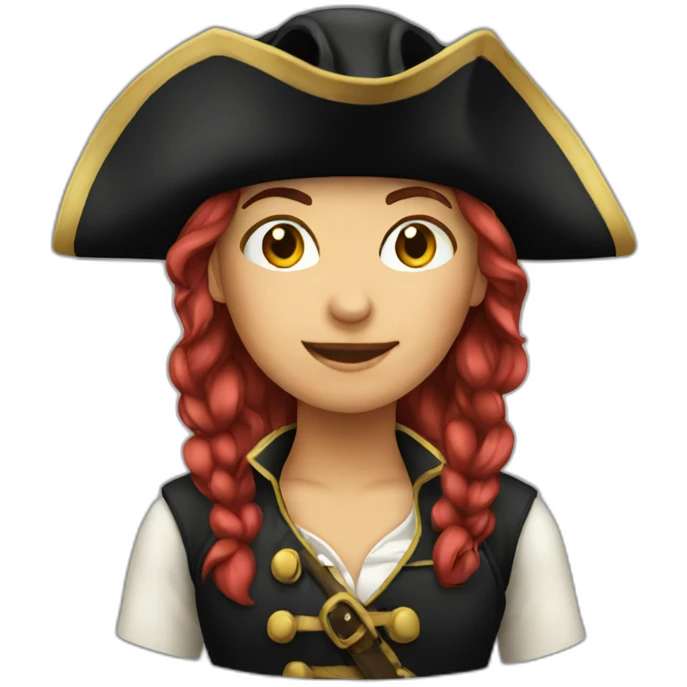 pirate female emoji