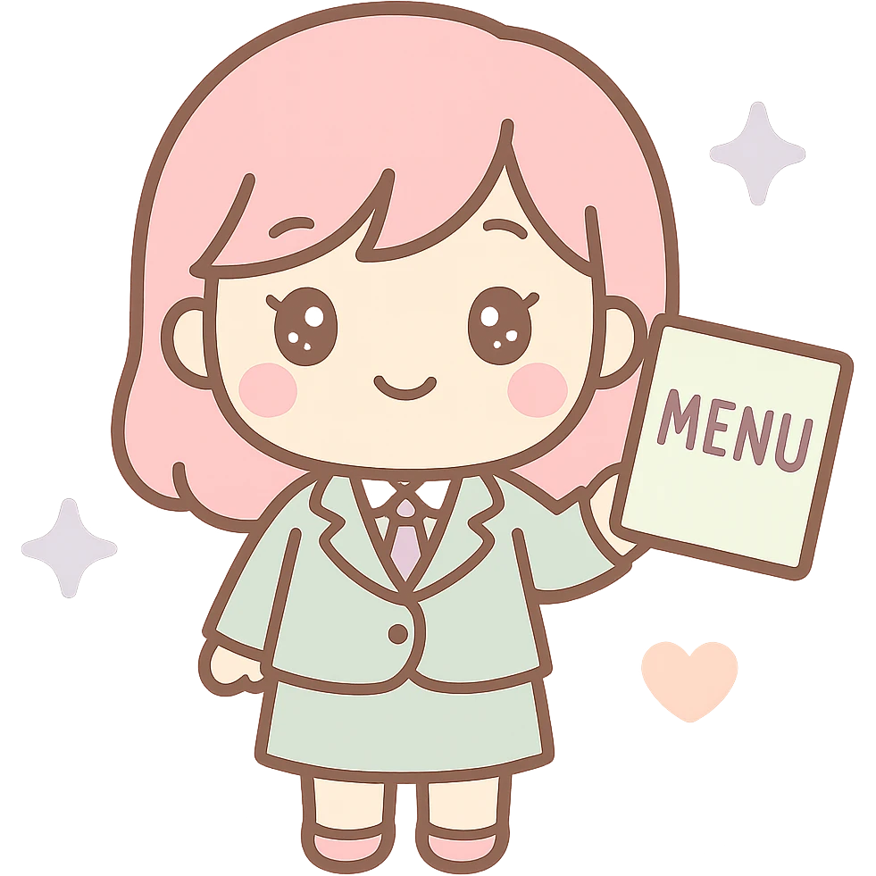 Transform the character into a female while maintaining the kawaii chibi anime style with flat pastel colors, thick outlines, and simple cute features. Keep the background transparent. emoji