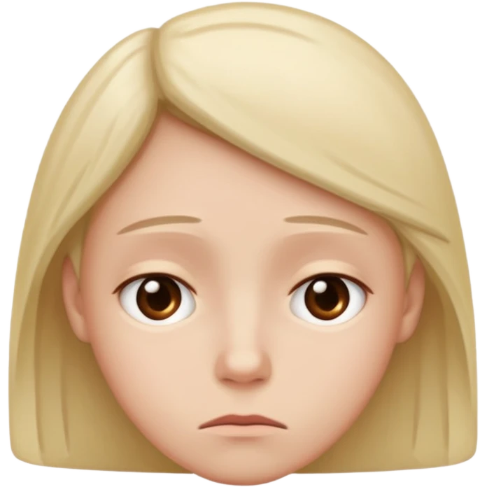 расстроен человек без друзей emoji