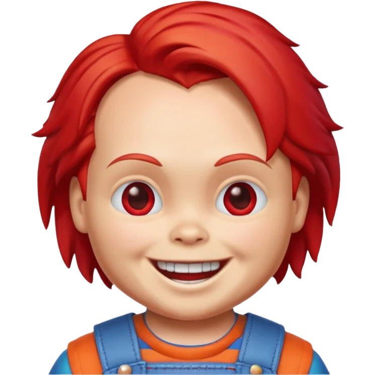 Un emojin de chuky emoji