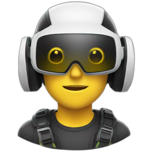 VR helmet emoji