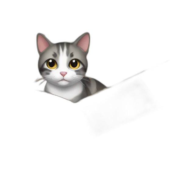Cat in a box emoji