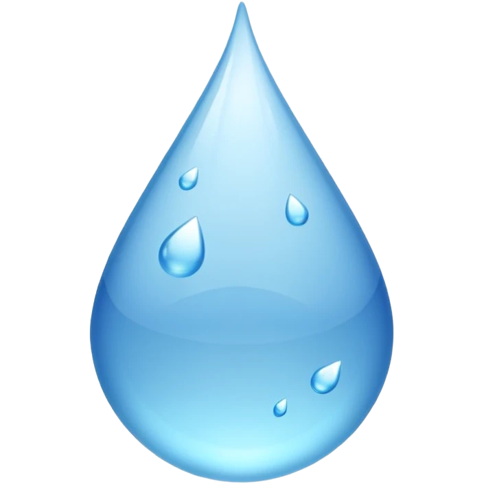 gota de agua emoji