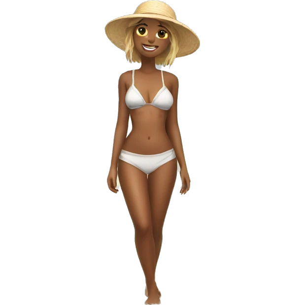 beach girl emoji