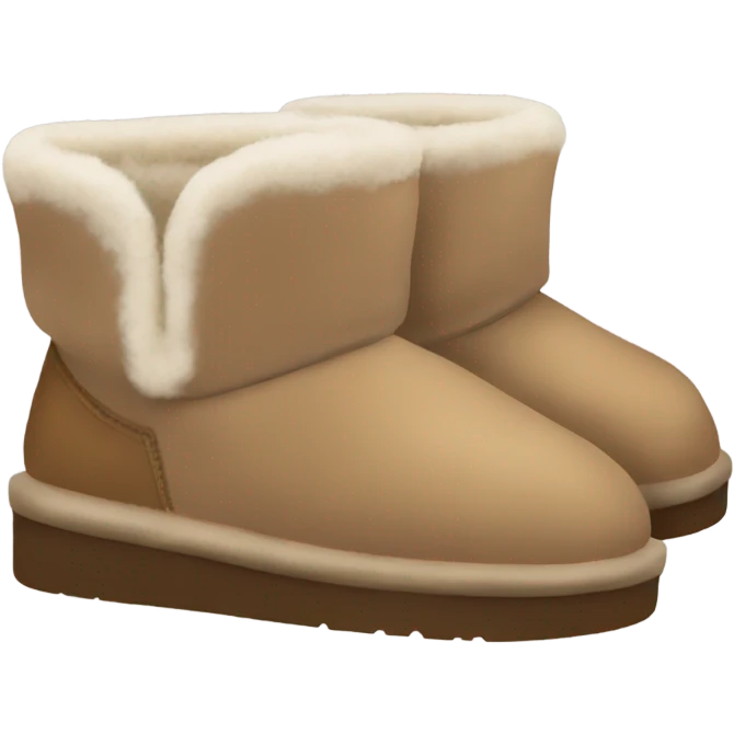 UGG slippers  emoji