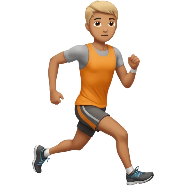 running emoji